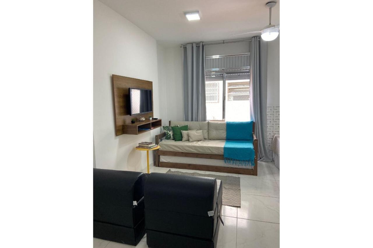 Apartamento Loft moderno pé na areia a 50 metros do mar Pitangueiras Guarujá Exterior foto